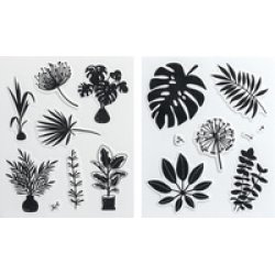 HEYDA Set de tampons caoutchouc mousse "ornements"