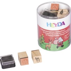 HEYDA Stamp Set Christmas 15pces