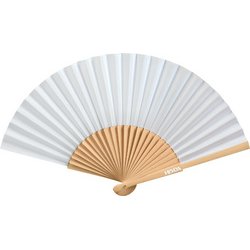 HEYDA Eventail en papier, largeur: 460 mm, noir