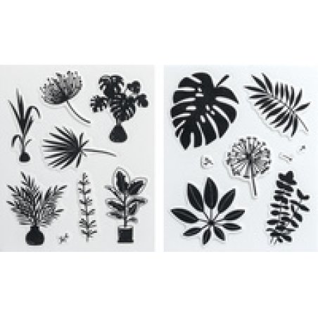 HEYDA Set tampons caoutchouc mousse "maritime"