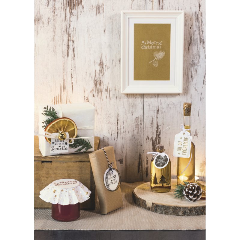 HEYDA Set de tampons " Rameaux " 12 x 10 x 3 cm