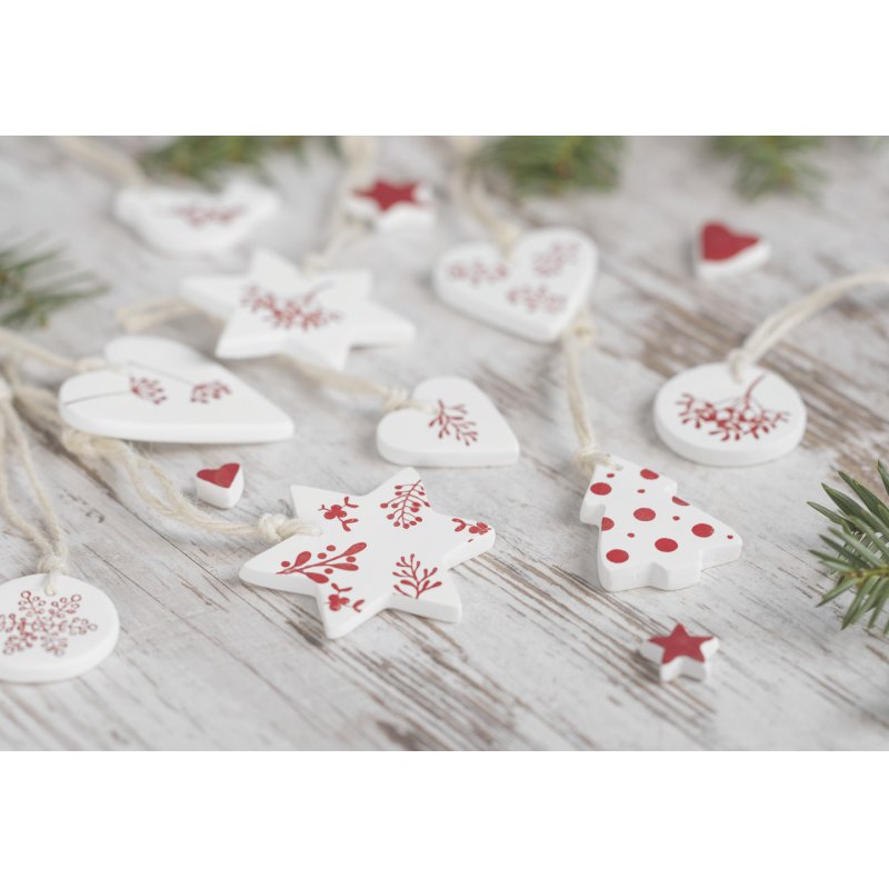 HEYDA Stamp Set "Twigs" 12 x 10 x 3 cm