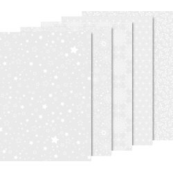 HEYDA Christmas autocollant décoratif Blanc