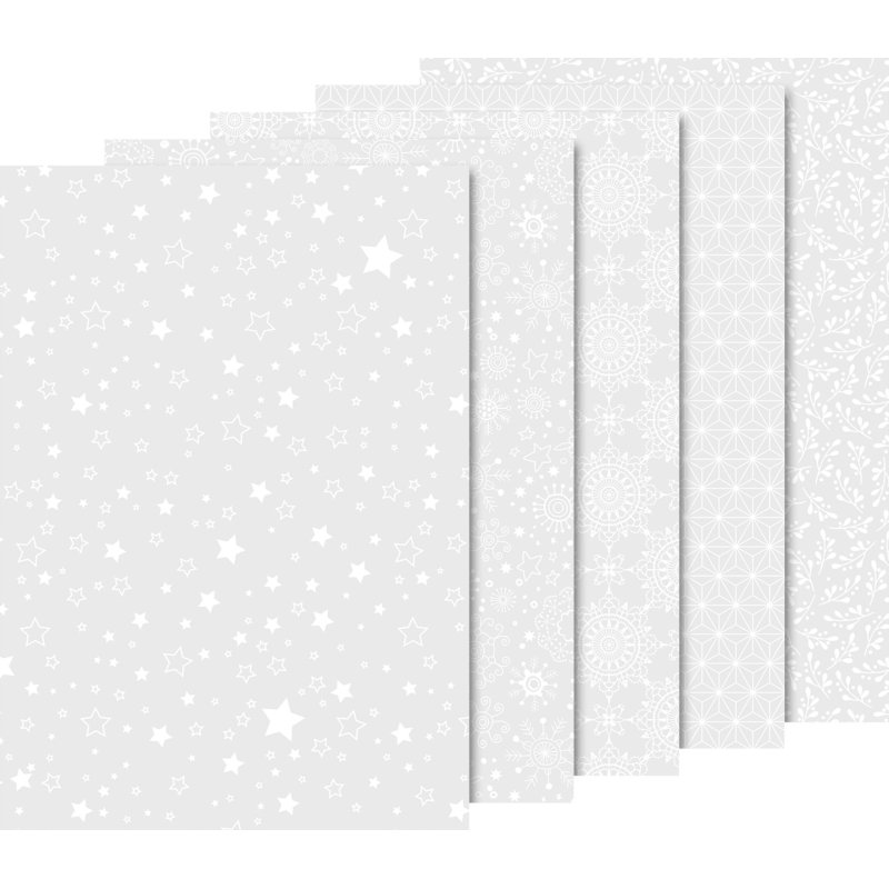 HEYDA Christmas autocollant décoratif Blanc