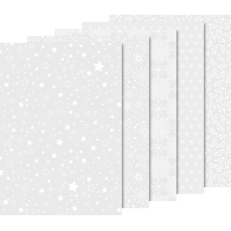 HEYDA Christmas decorative sticker White