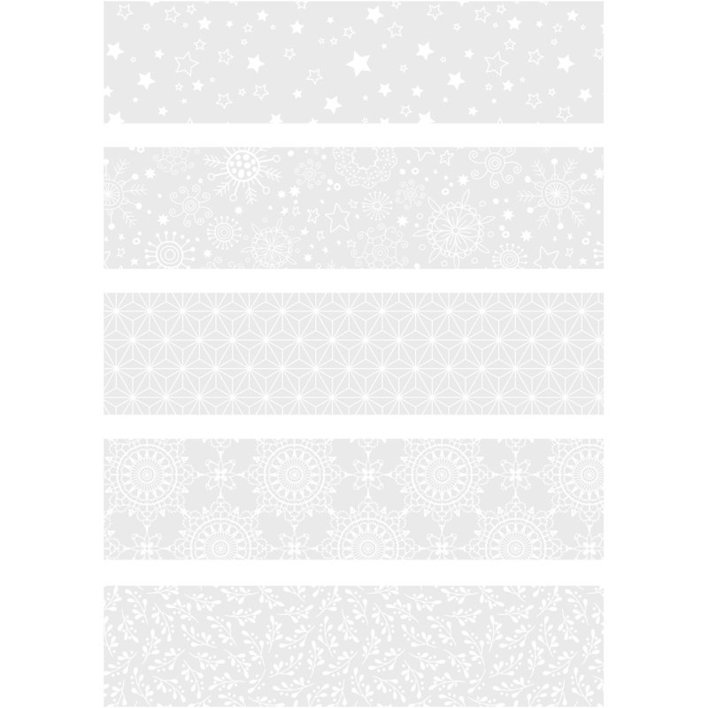 HEYDA Christmas autocollant décoratif Blanc