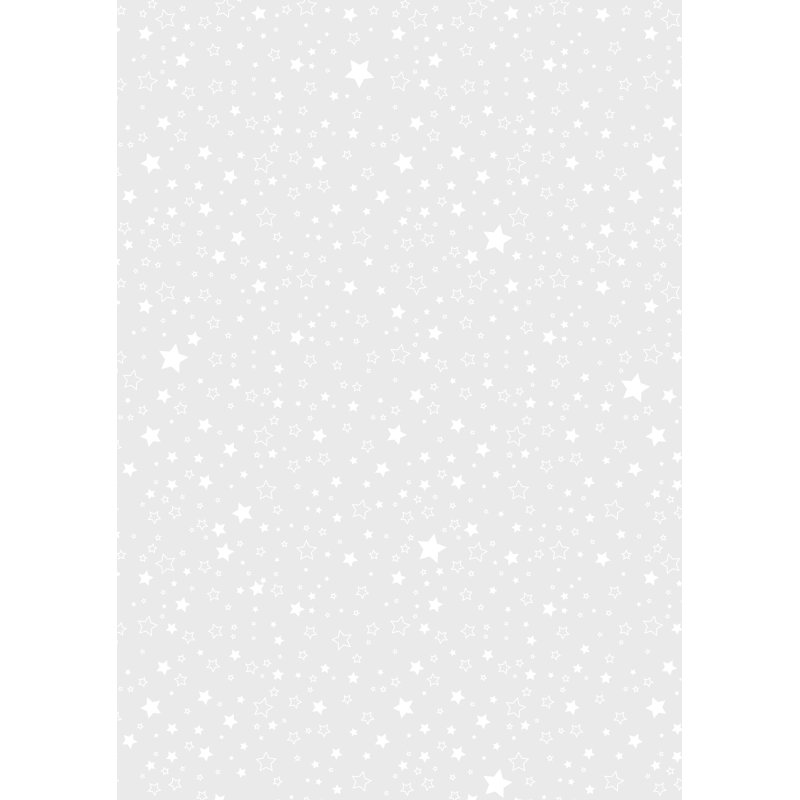 HEYDA Set de papier transparent de Noël "Étoiles"