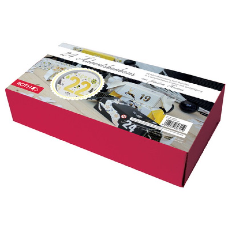 ROTH Calendrier de l'Avent "24 bonbons de l'Avent à garnir"