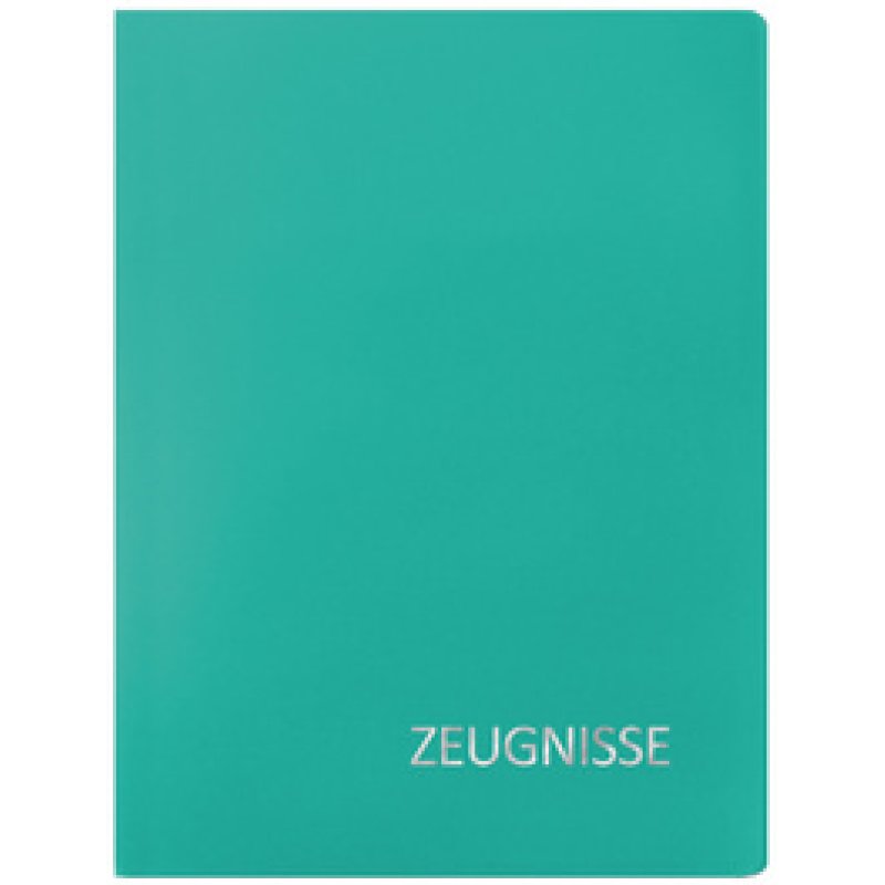 ROTH Zeugnismappe Basic, aus PP, DIN A4, grün