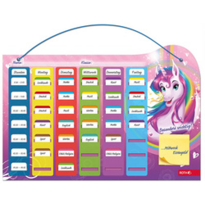 ROTH Klipp Klar Stundenplan Steck Fix "Fußballer"