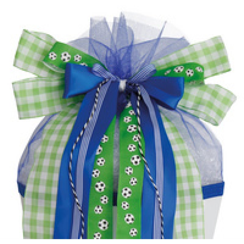 ROTH Schultütenschleife "Blue Dabadu", blau/türkis