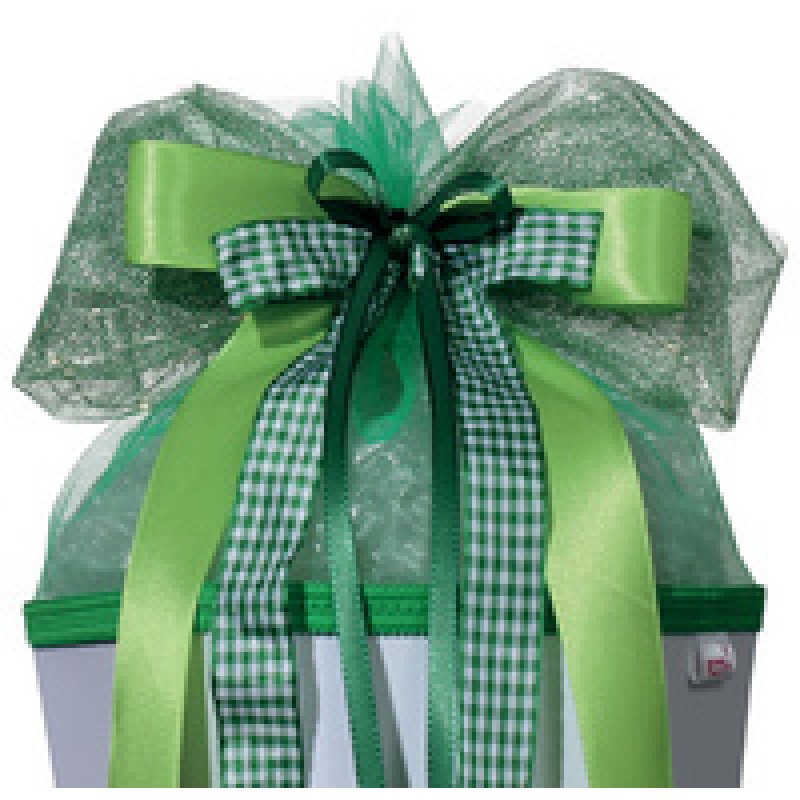 ROTH LED-Schultütenschleife "Shining Dots", lila/rosa