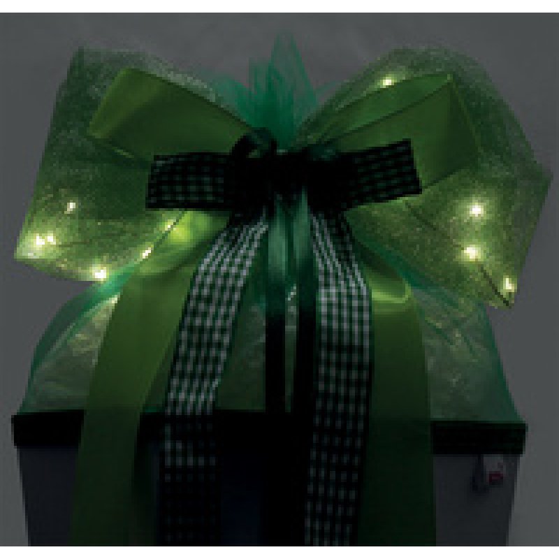 ROTH LED-Schultütenschleife "Shining Dots", lila/rosa