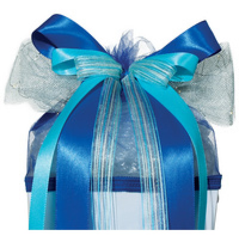 ROTH LED-Schultütenschleife "Shining Dots", lila/rosa