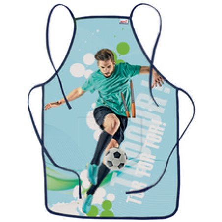 ROTH Tablier de peinture "Footballeur", poche frontale