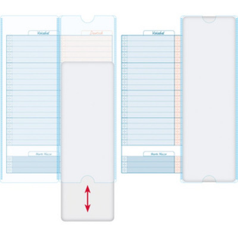 ROTH Vokabelheft Klapp-up Universal, DIN A5