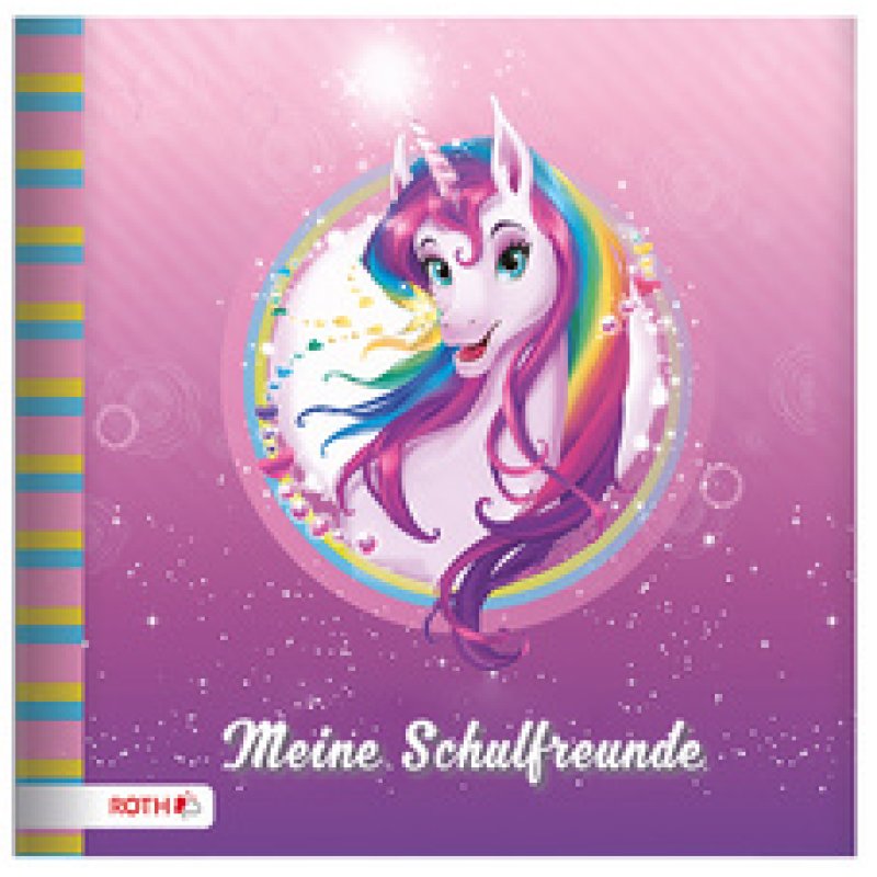 ROTH Freundebuch "Meerjungfrau", 165 x 165 mm, 64 Seiten