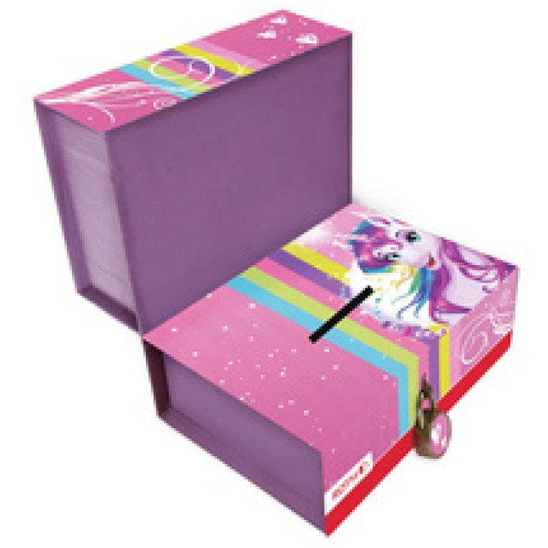 ROTH Tirelire "Licorne", avec aimant et serrure