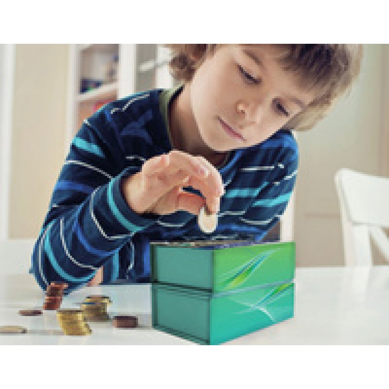 ROTH Tirelire "Licorne", avec aimant et serrure