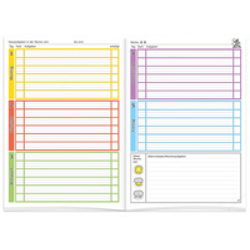 ROTH Schreiblern-Hausaufgabenheft Kompass, 2. Klasse, DIN A4