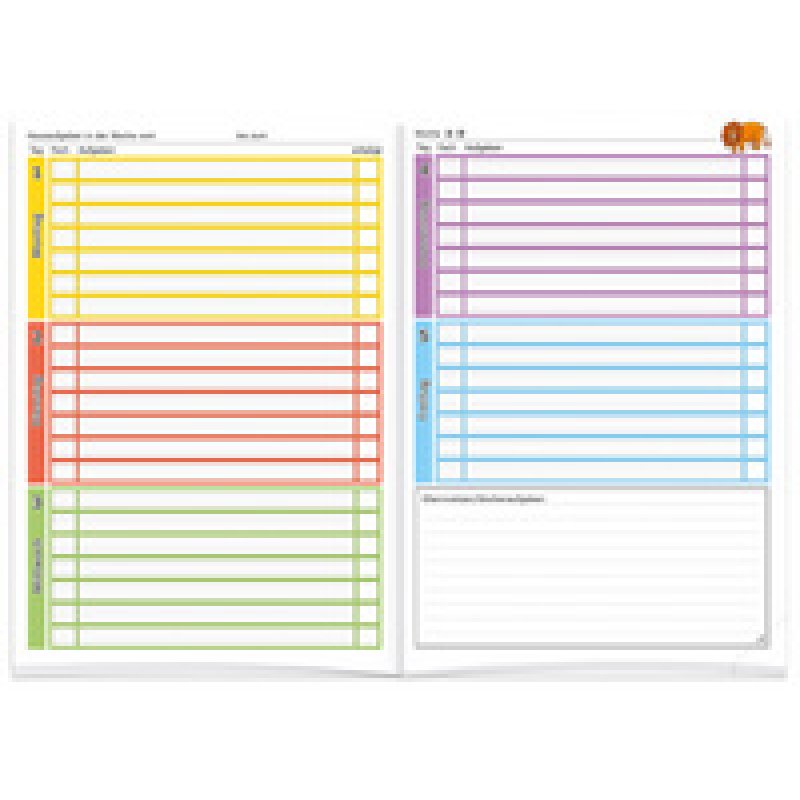 ROTH Hausaufgabenheft Kompass, 4. Klasse, DIN A5