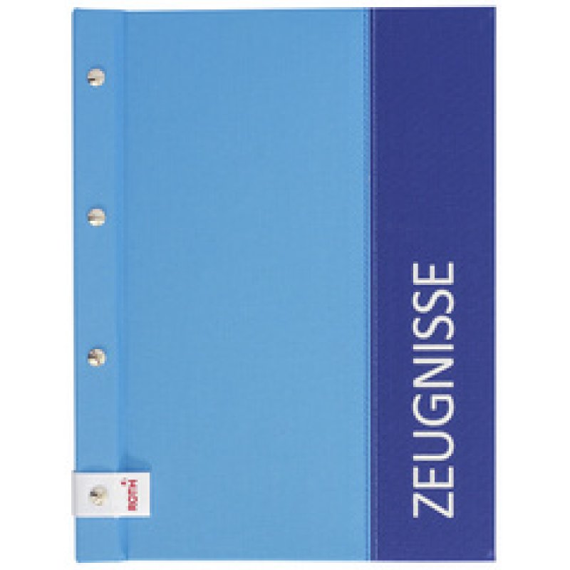 ROTH Zeugnismappe "Spectrum", DIN A4, blau