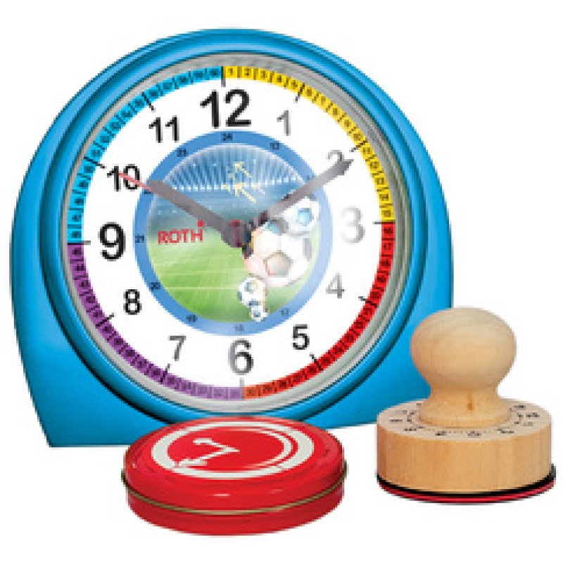 ROTH Réveil pour enfants & tampon, kit "Licorne"