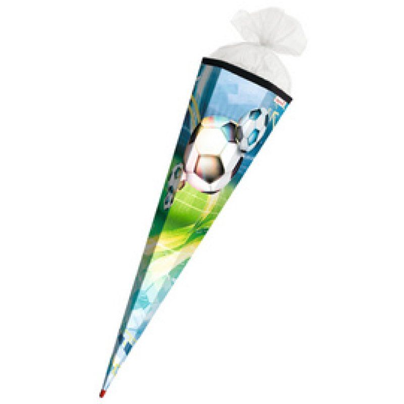 ROTH Schultüte "Fußball", eckig, 850 mm