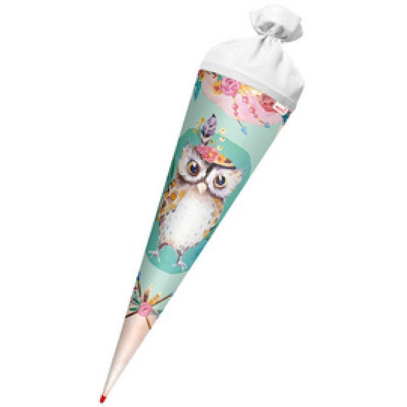 ROTH Schultüte "Eule Lieselotte", eckig, 850 mm