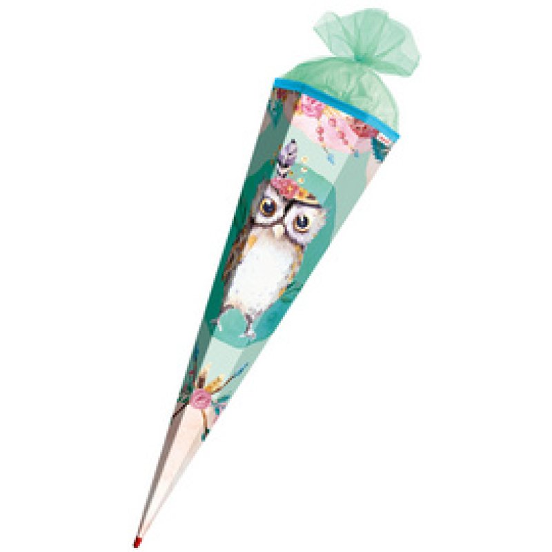 ROTH Schultüte "Eule Lieselotte", eckig, 850 mm