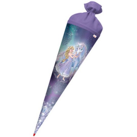 ROTH Schultüte "Königin im Eis", eckig, 850 mm, mit Effekt