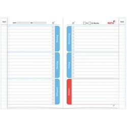 ROTH Hausaufgabenheft Teens für clevere Faule "Love"