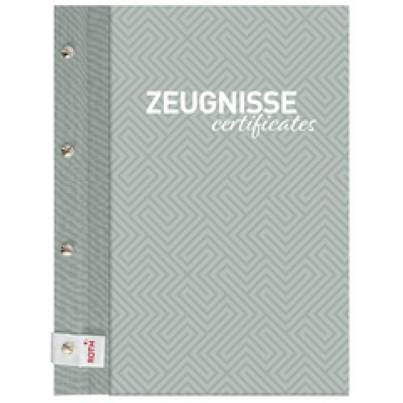 ROTH Zeugnismappe Pattern mit Buchschrauben "Swimming Pool"