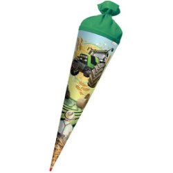 ROTH Schultüte "Traktor", rund, 700 mm