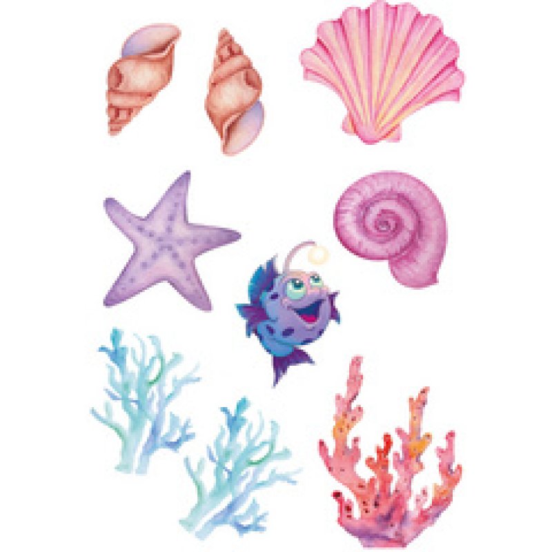 ROTH Bügeldekoration für DIY-Stoffschultüte, Wolkenparadies