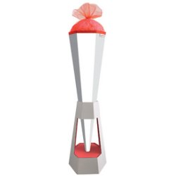 ROTH Schultüten-Ständer, aus Karton, für 1 Schultüte