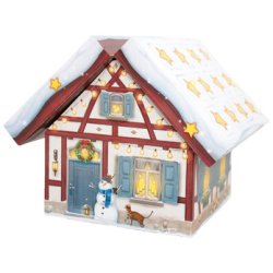 ROTH Räucherkerzen-Adventskalender "Räucherhaus"