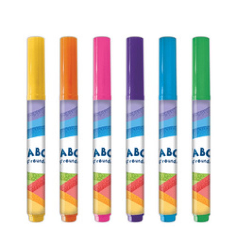 ROTH Mini-Fasermaler / Leuchtstifte "ABC Freunde", Display