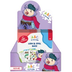 ROTH Lern & Spiel Buch "ABC Freunde", Display
