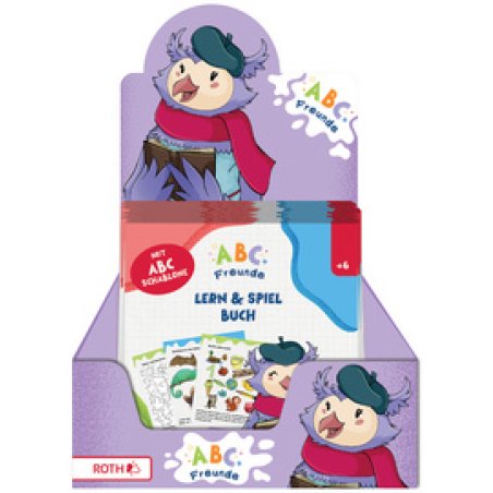 ROTH Lern & Spiel Buch "ABC Freunde", Display