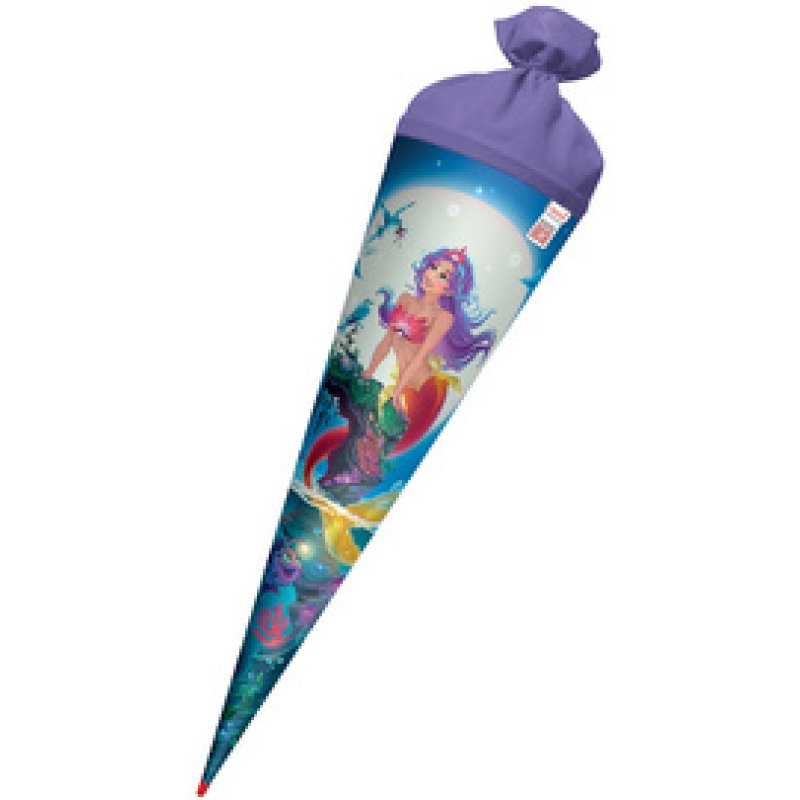 ROTH Schultüte "Magische Meerjungfrau", rund, 700 mm