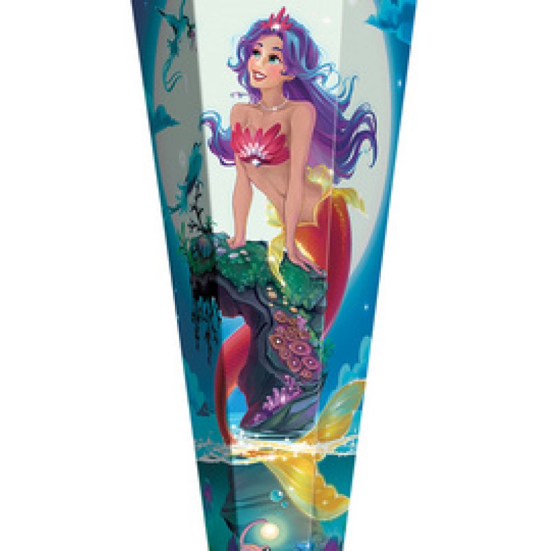 ROTH Schultüte "Magische Meerjungfrau", rund, 700 mm