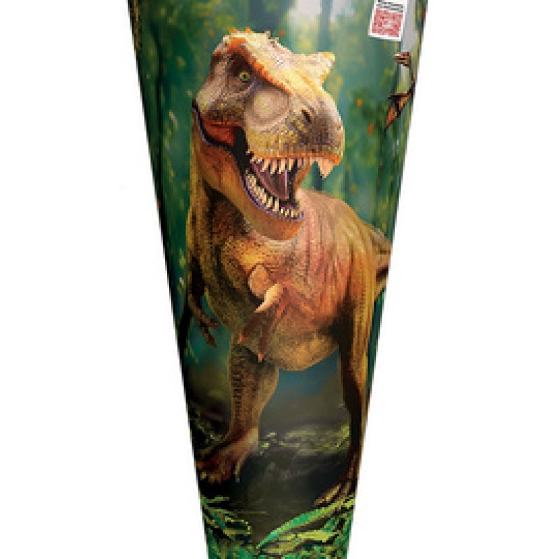 ROTH Schultüte "T-Rex Welt", rund, 700 mm