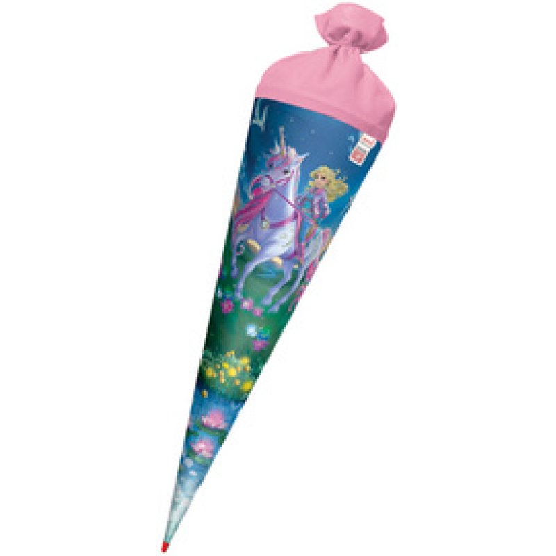ROTH Motiv-Schultüte "Magische Einhornreiterin", 700 mm