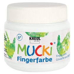 KREUL 23101 washable finger paint White