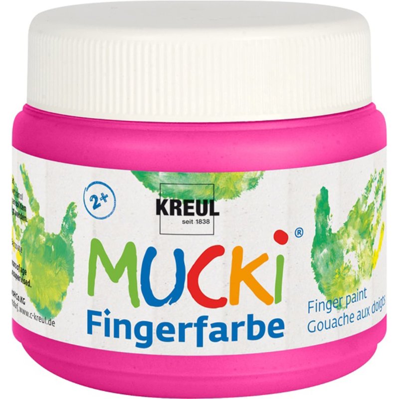 KREUL 23106 washable finger paint Pink
