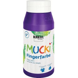 KREUL Gouache aux doigts "MUCKI", 750 ml, violet