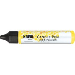 KREUL Marqueur pour bougies, 29 ml, jaune
