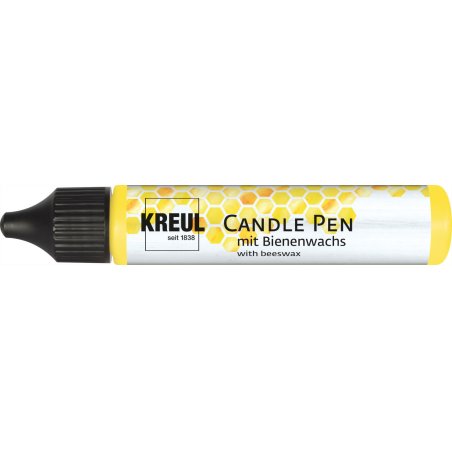 KREUL Marqueur pour bougies, 29 ml, jaune