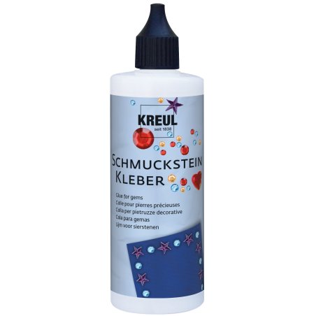 KREUL Colle pour pierres décoratives, flacon de 125 ml